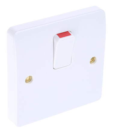 MK - K5403 WHI - MK Logic Plus ϵ BS ׼ IP2X 20 A 250 V  ɫ  ؼȩ ҡ ƿ K5403 WHI, ƽӰװ, 2, ϵݶӶ		