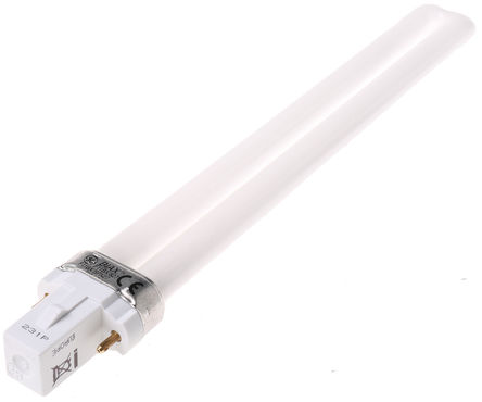 GE - F11BX/827 - GE 11 W Ǽʽӫ F11BX/827, 2700K, ůɫ, G23		