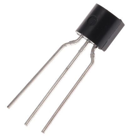 Taiwan Semiconductor - BC547B A1 - Taiwan Semiconductor BC547B A1 , NPN , 100 mA, Vce=45 V, HFE:200, 3 TO-92װ		