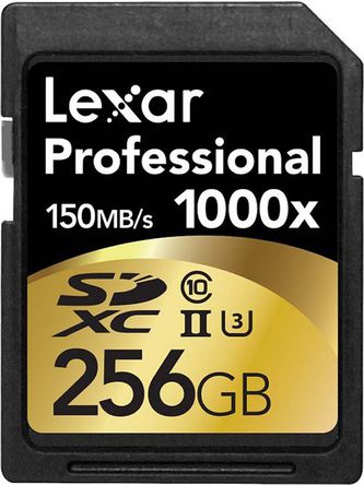 Lexar - LSD256CRBEU1000 - Lexar 256 GB SDXC		