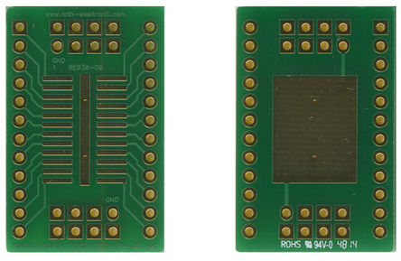 Roth Elektronik - RE936-09 - Roth Elektronik RE936-09 ˫ չ, ·, FR4, 33.66 x 21.59 x 1.5mm		
