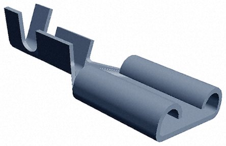 TE Connectivity - 160915-2 - TE Connectivity FASTON .250 ϵ ѹӽ߶ 160915-2, 6.35 x 0.81mm, о		