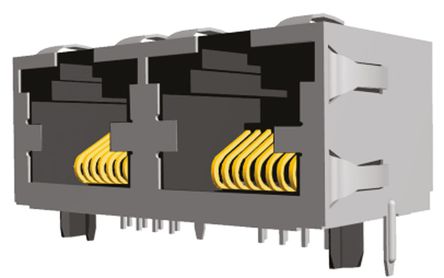 TE Connectivity - 6116522-1 - TE Connectivity 6116522 ϵ 8· Cat5 ĸ RJ45 ģ黯 6116522-1, STP , ӡˢ·尲װ, ͭо		