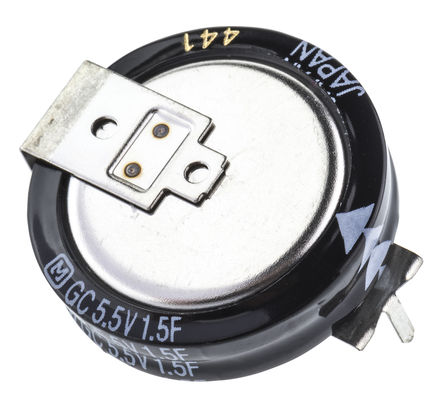 Panasonic - EECS5R5H155 - Panasonic SG ϵ 1.5F 5.5 V ֱ  EDLC EECS5R5H155, -20  +80% ݲ		