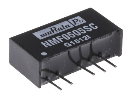 Murata Power Solutions - NMF0505SC - Murata Power Solutions NMF ϵ 0.5W ʽֱ-ֱת NMF0505SC, 4.75  5.25 V ֱ, 5V dc, 100mA, 1kV dcѹ		