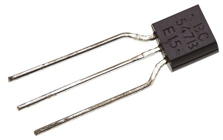 ON Semiconductor - BC547BZL1G - ON Semiconductor BC547BZL1G , NPN ˫, 100 mA, Vce=45 V, HFE:200, 300 MHz, 3 TO-92װ		