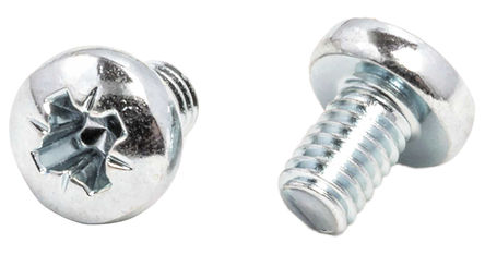 RS Pro - DIN 7985 M4 X 6MM BZP STEEL - RS Pro пɫۻ  ƽ׶ͷ еݶ DIN 7985 M4 X 6MM BZP STEEL, M4 x 6mm		