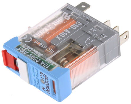 Releco - C10-A10X / AC 230 V - Releco C10-A10X / AC 230 V ˫ PCB װ Ǳ̵, 10 A, 230V ac		
