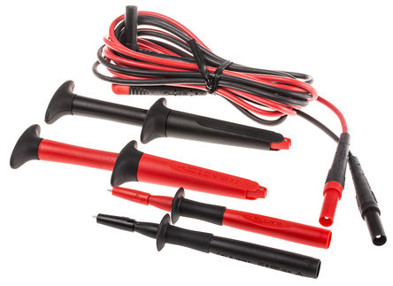 Fluke - TL220-1 - TL220-1 Fluke 1.6m ҵ׼, 10A, CAT III 1000 V, CAT IV 600 V		