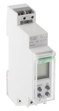 Schneider Electric - CCT15854 - Schneider Electric 1ͨ DIN 쿪 CCT15854, 죬Сʱλ, 230 VԴ		