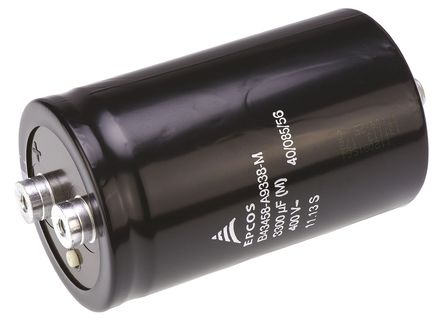 EPCOS - B43458A9338M - EPCOS B43458 ϵ 400 V ֱ 3300F  B43458A9338M, 20%ݲ, 34m(ֵ), +85C		