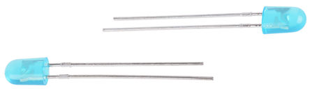 Kingbright - L-5603QBDL/SD-G - Kingbright ɫ (465 nm ) LED L-5603QBDL/SD-G, 4 V, 1.1 cd, 40°80°ӽ, ͨװװ		