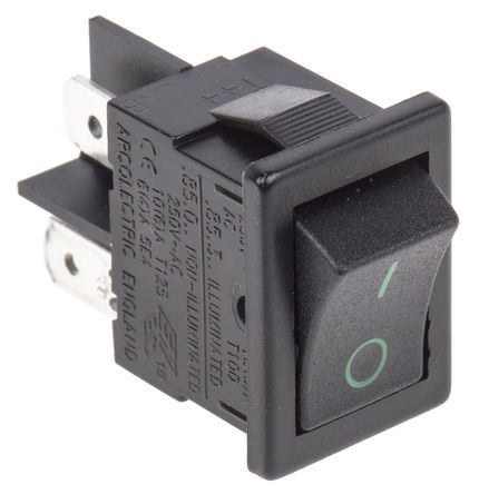 Arcolectric - H8550XBAAC - Arcolectric H8550XBAAC DPST ɫ ̰忪,  - , 15 A@ 250 V 		