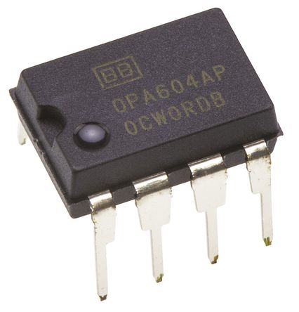 Texas Instruments - OPA604AP - Texas Instruments OPA604AP Ŵ, 20MHz, 8 PDIPװ		