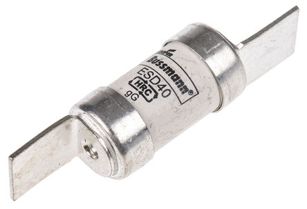 Cooper Bussmann - ESD40 - Cooper Bussmann 40A F2ߴ gG Ӣ׼۶ ESD40, 415V ac, BS 88IEC 269-1׼, HRC		
