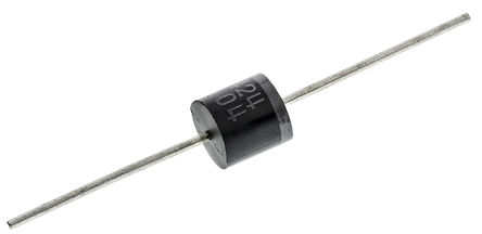 DiodesZetex - 10A04-T - Diodes Inc 10A04-T ض, Iout=10A, Vrev=400V, 2 R 6װ		