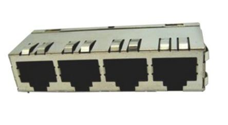 TE Connectivity - 5406203-3 - TE Connectivity 5406203 ϵ 8· Cat5e ĸ RJ45 ģ黯 5406203-3, STP , ӡˢ·尲װ, ͭо		