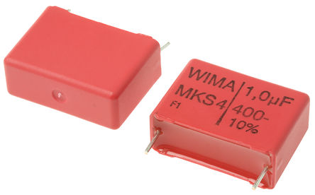 WIMA - MKS4G041005G00KSSD - WIMA MKS4 ϵ 1F ͨ PET  (PET) MKS4G041005G00KSSD, 10%ݲ, 200 V 400 V ֱ, -55  +100 C		