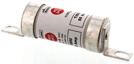 Cooper Bussmann - TIS50 - Cooper Bussmann 50A A3ߴ T, gGgMӦ Ӣ׼۶ TIS50, BS 88-2, IEC 269-2׼, 22.2mmֱ, 85.5mmܳ, 660V ac		