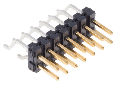 Samtec - TSM-107-01-L-DH - Samtec TSM ϵ 14· 2.54mmھ (2) ֱ Ź TSM-107-01-L-DH, Ӷ˽, 7A, 氲װ		