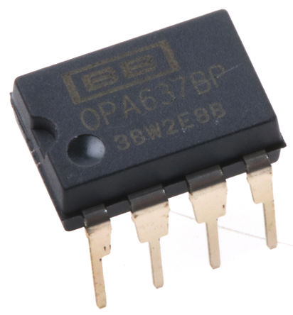 Texas Instruments - OPA637BP - Texas Instruments OPA637BP Ŵ, 80MHz, 8 PDIPװ		