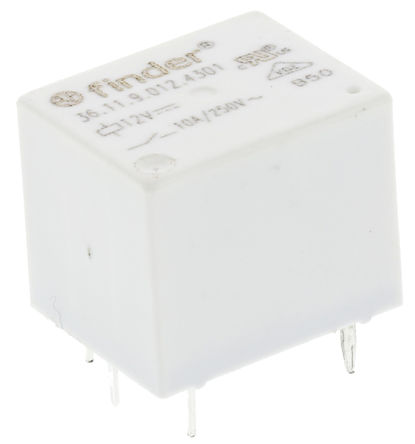 Finder - 36.11.9.012.0300 - Finder 36.11.9.012.0300  PCB װ Ǳ̵, 12V dc		