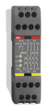 ABB - 2TLA010033R2000 - ABB BT51 ϵ ͨ ȫ̵ 2TLA010033R2000, 24 V ֱԴ, 4 ȫ		