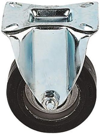 LAG - 16718 - HD rubber tyre fixed castor,160mm 300kg		