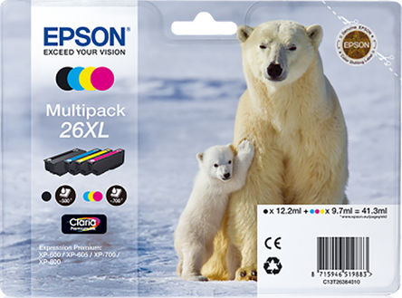 Epson - C13T26364010 - Epson C13T26364010 ɫɫɫɫ ī, 26XLͺī		