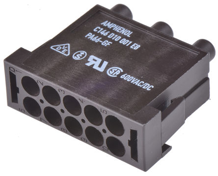 Amphenol - C146 D10 001 E8 - Amphenol 2 10 10P IP20 ͷ Դ C146 D10 001 E8		