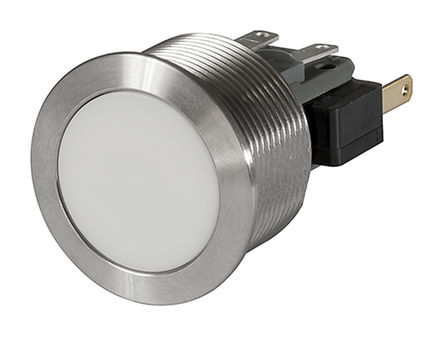 Schurter - 1241.7036.1121000 - Schurter 1241.7036.1121000 IP40 ˲ ˫ ɫLED 尲װ ť, 3 A @ 250 V 		