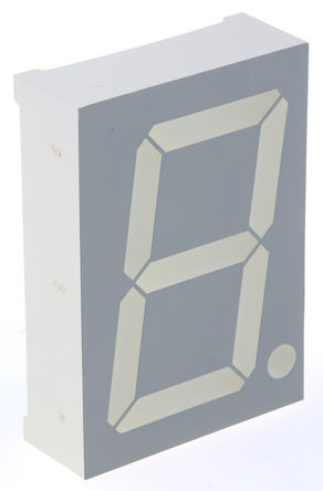 Kingbright - SC15-11SRWA - Kingbright 1ַ 7  ɫ LED  SC15-11SRWA, 60 mcd, ҲС, 38mmַ, ͨװװ		