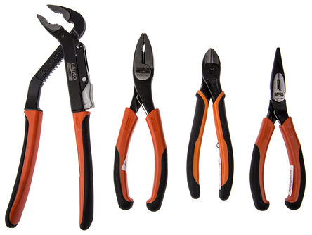 Bahco - 9897 - Bahco 4 ǯ׼ 9897, ں250 mm Ӻϡ180 mm ǯ160 mm ǯ160 mm иǯ		