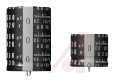 Nichicon - LGU2G121MELZ - Nichicon GU ϵ 400 V 120F ͨ  LGU2G121MELZ, 20%ݲ, +105C		