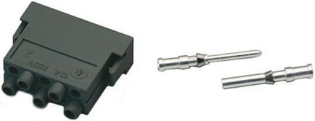 Epic Contact - 10382400 + 13162000 - Epic Contact H-D 1.6, MCS ϵ 10  ͷ RJ45-Rangierfeld MC ģ׼ 10382400 + 13162000, 10A, 250 V		