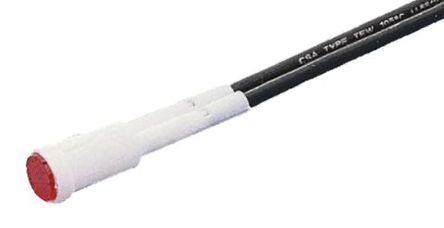 Arcolectric - L295000NAG - Arcolectric L295000NAG 7.5 mm ͹ ɫ neon ָʾ, ߽Ӷ, 8mmװ׳ߴ, 110 V 		