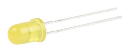 Kingbright - L-7113YD-LC27SF1.5 - Kingbright Round ϵ ɫ (588 nm ) LED L-7113YD-LC27SF1.5, 2.5 V, 20 mcd, 30ӽ 5mm (T-1 3/4) ͨ		