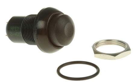 Apem - IPR1SAD2104 - Apem IPR1SAD2104 IP67 ��ɫ �� - �� ��尲װ ��ť����, 5 A@ 28 V ֱ��		