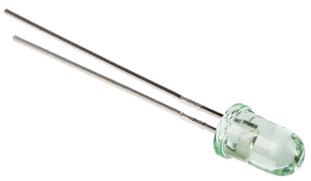 Broadcom - HLMP-C515 - Broadcom HLMP-C ϵ ɫ (570 nm ) LED HLMP-C515, 2.2 V, 170 mcd, 15 ӽ 5mm (T-1 3/4) ͨ		