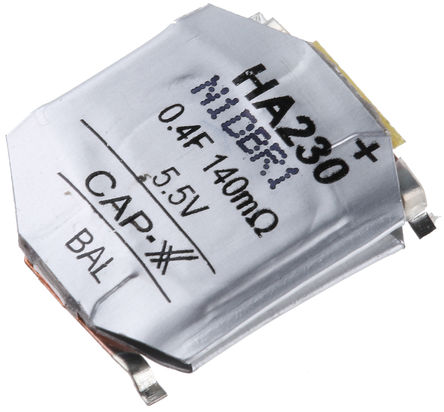 CAP-XX - HA230F - CAP-XX Supercap H ϵ 0.4F 5.5 V ֱ  EDLC HA230F, 20% ݲ		