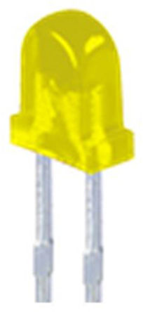 Kingbright - L-169XYD - Kingbright ɫ (588 nm ) LED L-169XYD, 2.5 V, 10 mcd, 60 ӽ  ͨ		