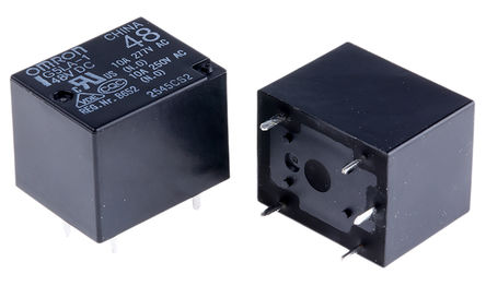 Omron - G5LA-1 DC48 - Omron G5LA-1 DC48 ˫ PCB װ Ǳ̵, 5 A, 48V dc		