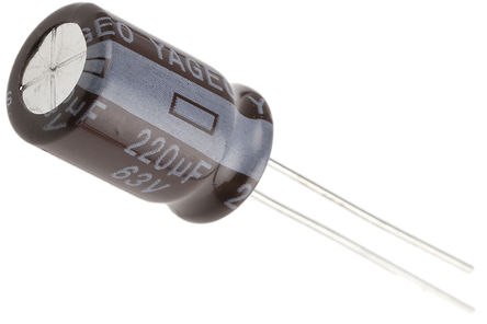 Yageo - SE063M0220B5S-1015 - Yageo SE ϵ 63 V ֱ 220F ͨ  SE063M0220B5S-1015, 20%ݲ, +105C		