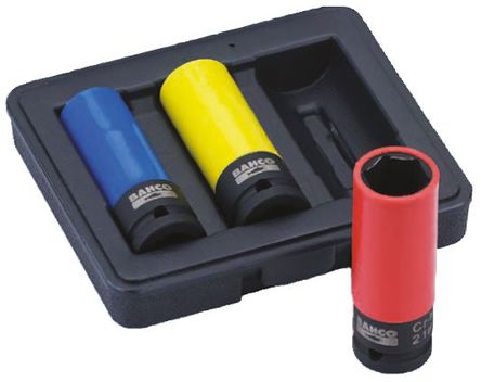 Bahco - BWSS12P3 - Bahco BWSS12P3 3װ 1/2 in ǵͷ Ͳ׼		