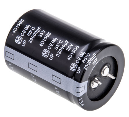 Panasonic - ECEC1VP333EJ - Panasonic HA ҧʽ ϵ 35 V 33000F ͨ  ECEC1VP333EJ, 20%ݲ, +85C		