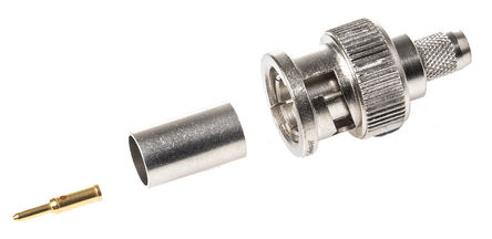 Telegartner - J01002A1288 - Telegartner 75 ֱ °װ  BNC  J01002A1288, 0  4GHz, ѹ ˽, RG59 B/U, 		