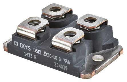 IXYS - DSEI2X30-10B - IXYS DSEI2X30-10B  , Io=30A, Vrev=1000V, 50ns, 4 SOT-227Bװ		