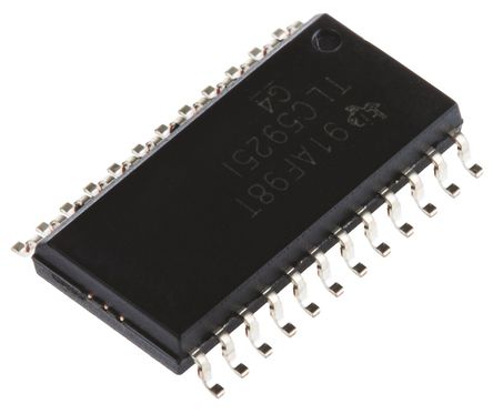 Texas Instruments - TLC5925IDWR - Texas Instruments TLC5925IDWR 16 LED , 3.3 V5 V, 24 SOICװ		