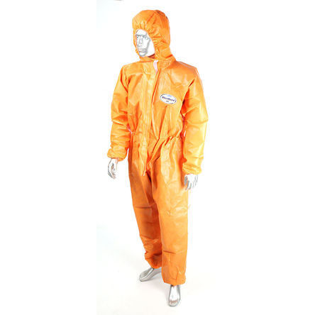 Kimberly Clark - 96520 - Kimberly Clark 96520 112 → 120cm 橙色 男性 PP 连体工作服, 抗化学性，耐液体		