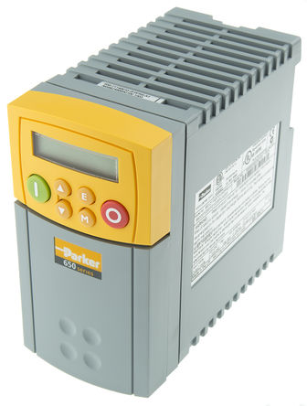 Parker - 650/007/230/F/01/DISP/UK/0/0 - Parker AC650 ϵ IP20 0.75 kW Ƶ 650/007/230/F/01/DISP/UK/0/0, 240Hz, 4 A, 220  240 V 		